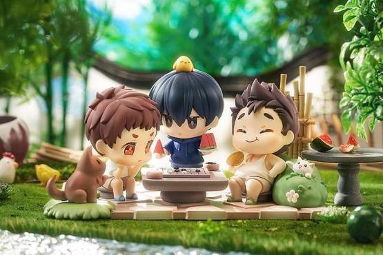 Zhang Qiling & Wang Pangzi: Yucun Shiqu Version (Time Raiders) PVC-Statue 12cm Good Smile Company 