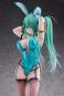 Green Twin Tail Bunny-chan (Original Character) PVC-Statue 1/6 43cm PartyLook 