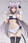 Luna Sakurakouji Cat Maid Version (Tsuki ni Yorisou Otome no Sahou) PVC-Statue 1/6 26cm Q-Six 