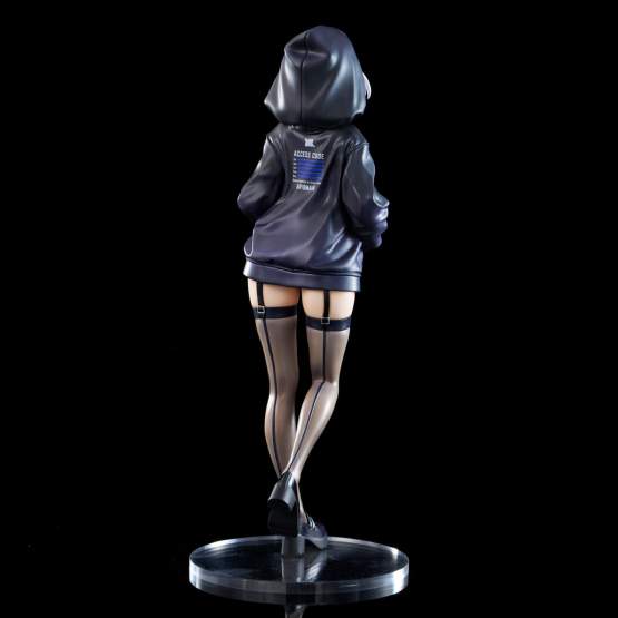 Akane Shinjo (Gridman Universe) Zozo Black Collection PVC-Statue 23cm Union Creative 