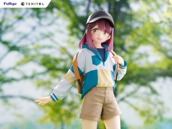 Ayano Toki (Laid-Back Camp) Tenitol PVC-Statue 23cm FuRyu 