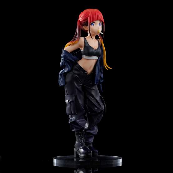 Chise Asukagawa (Gridman Universe) Zozo Black Collection PVC-Statue 21cm Union Creative 