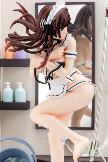 Chizuru Mizuhara Maid Bikini de cleanup (Rent-A-Girlfriend) PVC-Statue 1/6 24cm Hakoiri Musume 