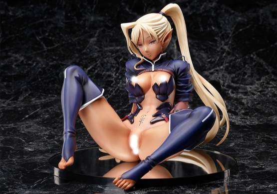 Chloe (Kuroinu: Kedakaki Seijo Wa Hakudaku Ni Somaru) PVC-Statue 1/4 21cm BINDing 