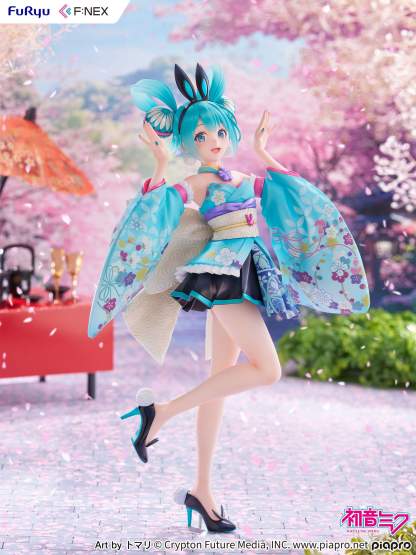 Hatsune Miku Wa-bunny (Hatsune Miku) F:NEX PVC-Statue 1/7 27cm FuRyu 