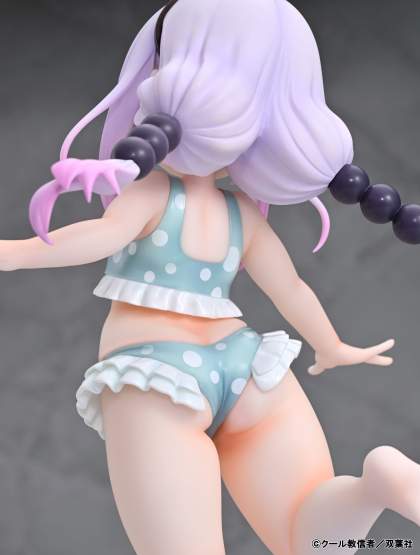 Kanna Kamui Swimsuit On the Beach Version re-run (Mishiranu Joshikousei ni Kankinsareta Mangaka no Hanashi) PVC-Statue 1/6 20cm Kaitendoh 