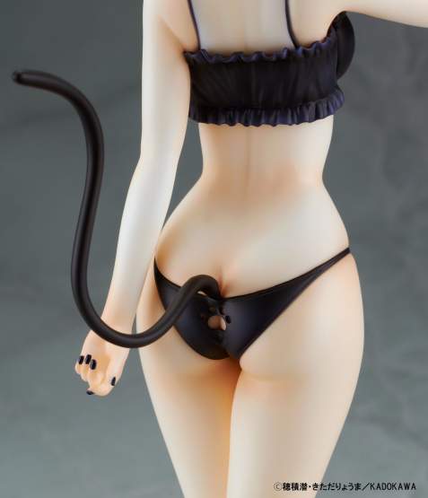 Konata Competitive Swimsuit & Cat Lingerie Costume Set (Mishiranu Joshikousei...) PVC-Statue 1/6 26cm Kaitendoh 