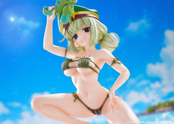Leoparde Swimsuit Version (Gushing over Magical Girls) PVC-Statue 1/6 22cm Kadokawa 