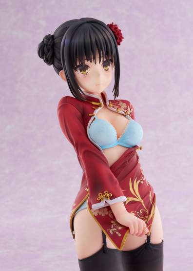 Natsume Shiki Chinese Clothes Version AmiAmi Limited Edition (Cafe Stella and the Reaper´s Butterfly) PVC-Statue 1/3.5 30cm AliceGlint 