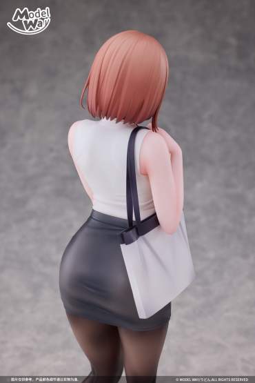 OL-chan Illustration by Udon. (Original Character) PVC-Statue 1/6 28cm Model Way 