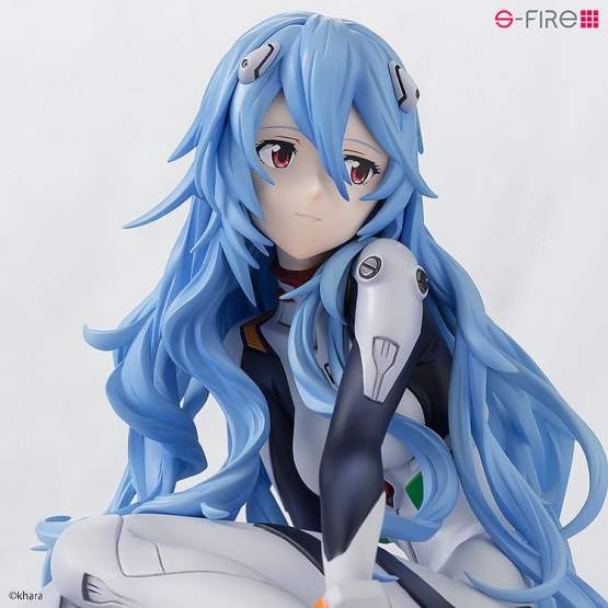 Rei Ayanami Long Hair Version (Rebuild of Evangelion) PVC-Statue 1/7 11cm SEGA 