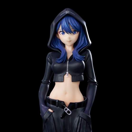 Rikka Takarada (Gridman Universe) Zozo Black Collection PVC-Statue 21cm Union Creative 