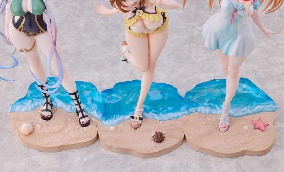 Ryza, Klaudia, Lila: Swimsuit Version (Atelier Ryza: Ever Darkness & the Secret Hideout) 3er-Set PVC-Statue 1/7 24cm Solarain 