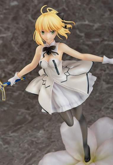 Saber/Altria Pendragon Lily (Fate/Grand Order) PVC-Statue 1/7 28cm Aqua Marine 