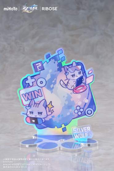 Silver Wolf Version Rise Up Little Cat Series (Honkai: Star Rail Rise Up) PVC-Statue 1/7 19cm Ribose 