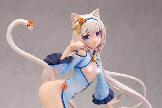 Vanilla Chinese Dress Edition Illustration by Sayori DX Version (Nekopara) PVC-Statue 1/6 24cm Skytube/Alphamax 