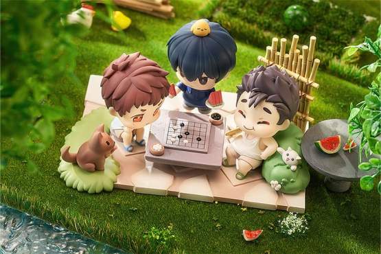 Zhang Qiling & Wang Pangzi: Yucun Shiqu Version (Time Raiders) PVC-Statue 12cm Good Smile Company 