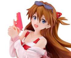 Beach Queens: Asuka Shikinami Langley L-Size (Rebuild of Evangelion) POP UP PARADE L PVC-Statue 22cm Good Smile Company 