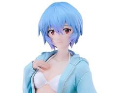 Beach Queens: Rei Ayanami L-Size (Rebuild of Evangelion) POP UP PARADE L PVC-Statue 22cm Good Smile Company 