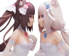 Chocola & Vanilla Dream of Eden Version (Nekopara) PVC-Statue 1/7 23cm Apex Innovation 