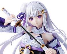 Emilia Combat Outfit Version (Re:ZERO Starting Life in Another World) PVC-Statue 1/7 24cm Kadokawa 