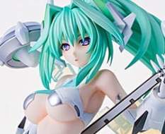 Green Heart (Hyperdimension Neptunia) PVC-Statue 1/7 27cm Ami Ami 