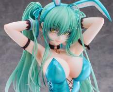 Green Twin Tail Bunny-chan (Original Character) PVC-Statue 1/6 43cm PartyLook 