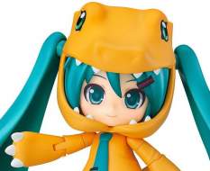 Hatsune Miku Kigurumi Agumon Version (Character Vocal Series 01) Nendoroid 1439 Actionfigur 10cm Good Smile Company 