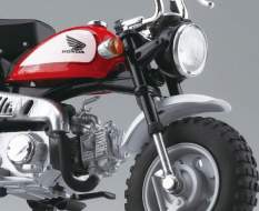Honda Monkey Limited Fighting Red (Original Character) Diecast Bike Series 1/12 11cm Aoshima 