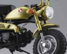 Honda Monkey Limited Monkey Gold (Original Character) Diecast Bike Series 1/12 11cm Aoshima 