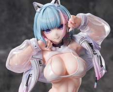 Kin Mirai Nekomata Miu (Original Character) PVC-Statue 1/6 26cm Bibi Buttons 