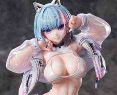 Kin Mirai Nekomata Miu DX Version (Original Character) PVC-Statue 1/6 26cm Bibi Buttons 