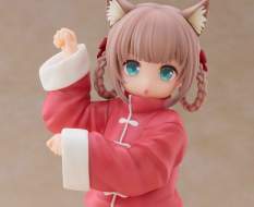 Kinako Nyang fu Version (My Cat Is a Kawaii Girl Palette Dress-Up Collection) PVC-Statue 1/6 15cm Golden Head 