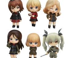 Other High Schools Version (Girls und Panzer) Nendoroid Petite Figuren-Set 6Stk. 7cm 
