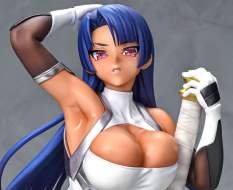 Pale Mauve Murasaki Yatsu Tanned Version (Taimanin RPGX) PVC-Statue 1/6 28cm Q-Six 