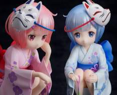 Rem & Ram Childhood Summer Memories (Re:ZERO Starting Life in Another World) PVC-Statue 1/7 11cm FuRyu 