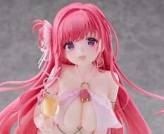 Riko chan Bonus Limited Edition illustration by Ao Kimishima (Original Character) PVC-Statue 1/6 26cm PinkMango 