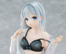 Silver-Haired Girl Sky Blue Morning Special Outfit Version by Fuumi Illustration (Original Character) PVC-Statue 1/7 16cm Union Creative 