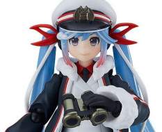 Snow Miku: Grand Voyage Version (Character Vocal Series 01) Figma EX-066 Actionfigur 13cm Max Factory 