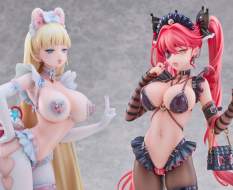 Stella & Sadie Illustrated by Mendokusai (Original Character) PVC-Statue 1/6 31cm PartyLook 