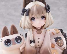 Tea Time Cats x Siamese Cat Azuki-san Friendship Collaboration Exclusive Set (Decorated Life Collection) PVC-Statue 18cm Ribose 
