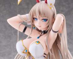 White Bunny Onee-san Deluxe Version Illustrated by sakiyamama (Original Character) PVC-Statue 1/4 43cm PartyLook 