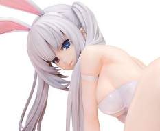 White Queen Bare Leg Bunny Version (Date A Live: Date A Bullet) PVC-Statue 1/4 20cm FREEing 