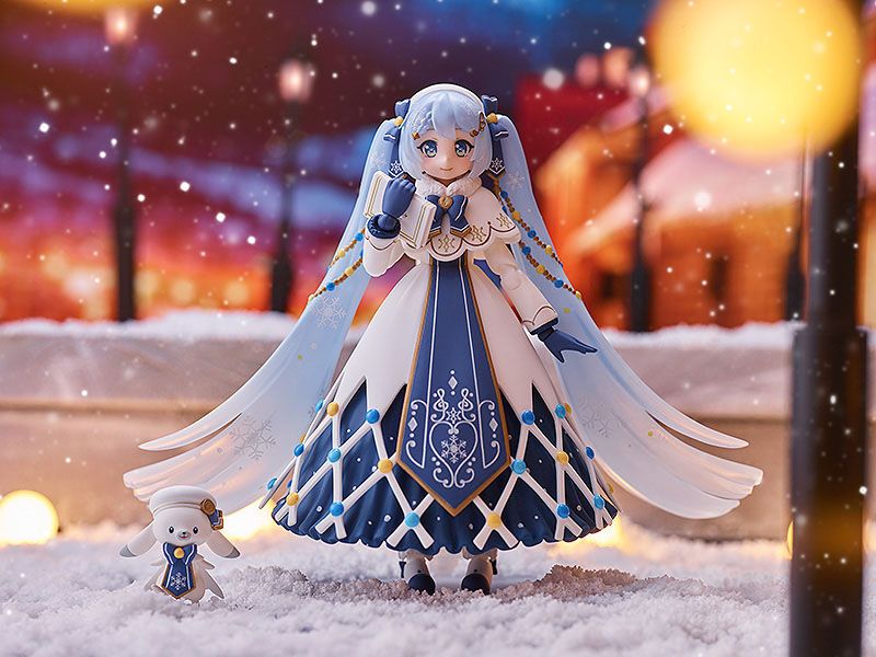 Snow Miku Glowing Snow Version Figma Ex 060 Von Max Factory Kaufen Bei Anime Figuren De
